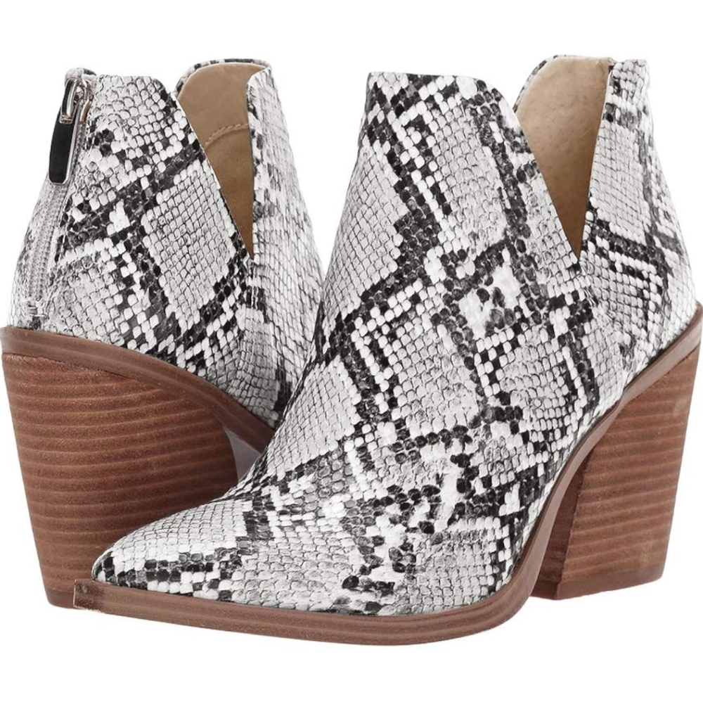 Kathemoi Women's Snakeskin Ankle Boots 9.5 NIB